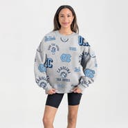 GAMEDAY COUTURE Women's Gameday Couture Gray North Carolina Tar Heels Always on Repeat Fleece Sweatshirt