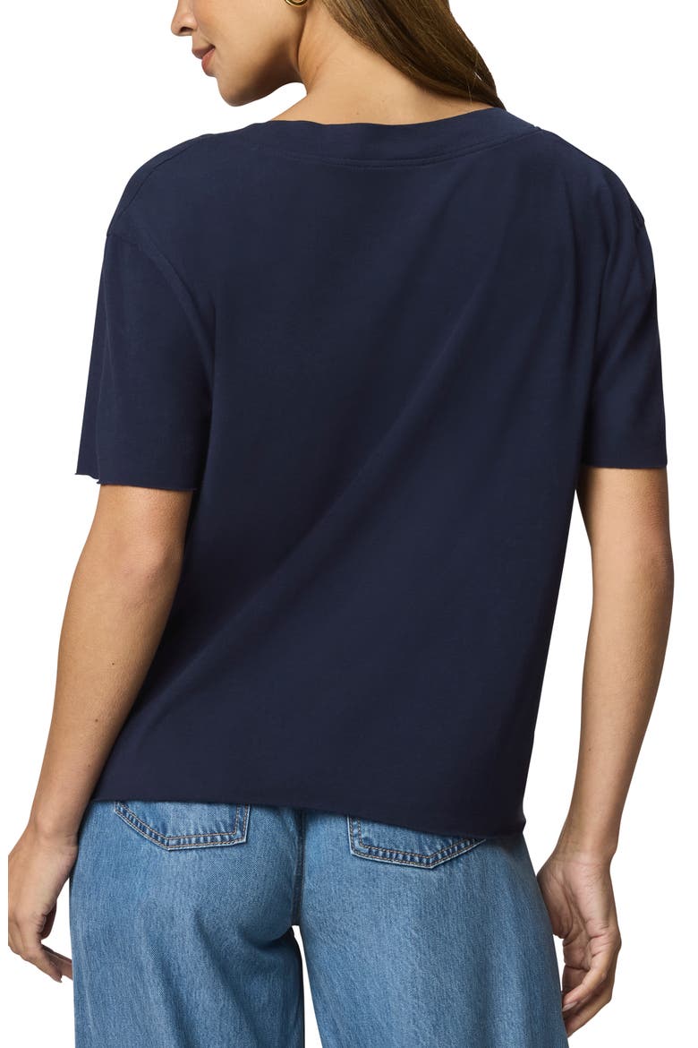 Kacey V-Neck T-Shirt, Alternate, color, NAVY