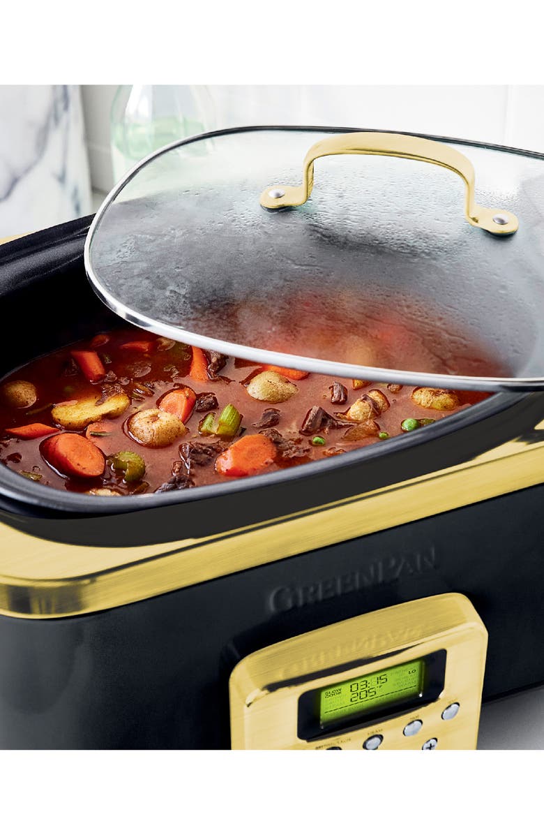 GreenPan Elite Reserve 6-Quart Slow Cooker, Alternate, color,