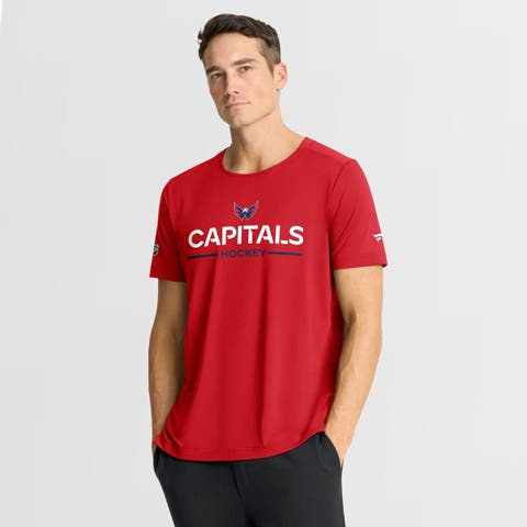 Men
s Fanatics Red Washington Capitals Authentic Pro Rink Tech T-Shirt
