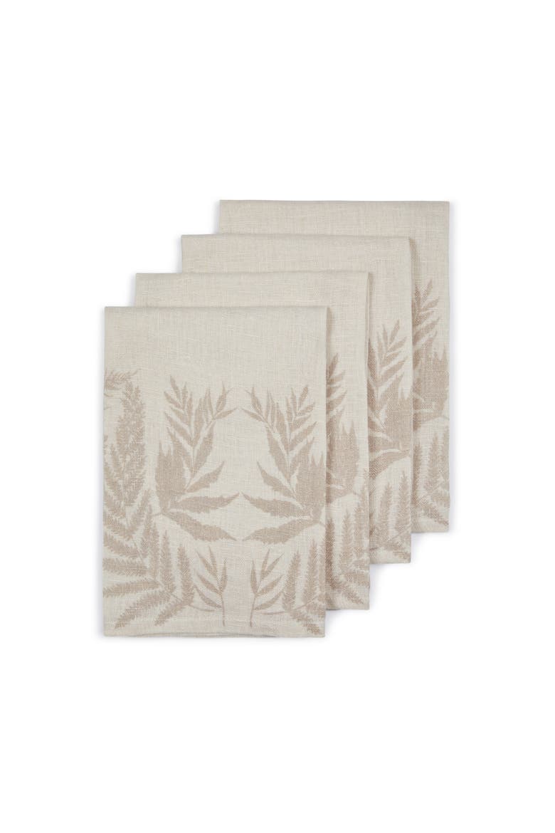 Forest Ferns Napkins - Set of 4, Alternate, color, Charleston Gray & Coastal