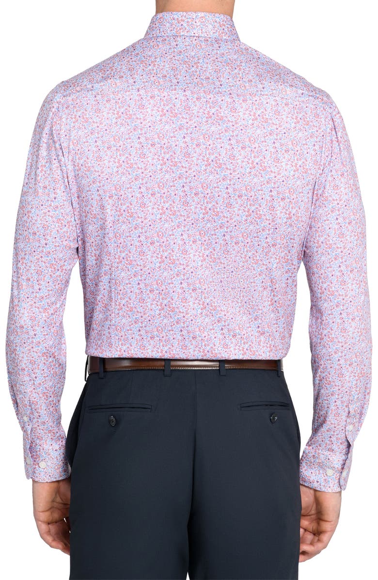 W.R.K Reworked Slim Fit Cotton Dress Shirt, Alternate, color, Coral