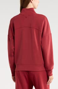 Zella Soft Luxe Half Zip Pullover