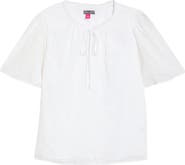 Vince Camuto Tie Neck Top