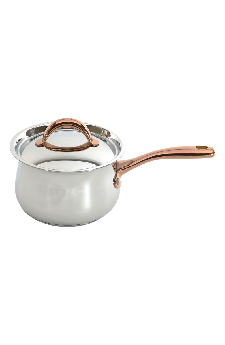 BergHOFF 11-Piece Ouro Gold Stainless Steel Cookware Set, Alternate, color,