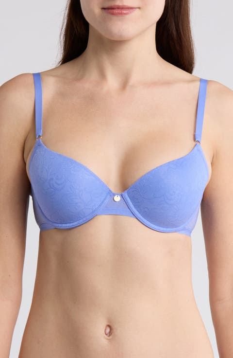 Sheer Jacquard Full Fit Contour Underwire Bra