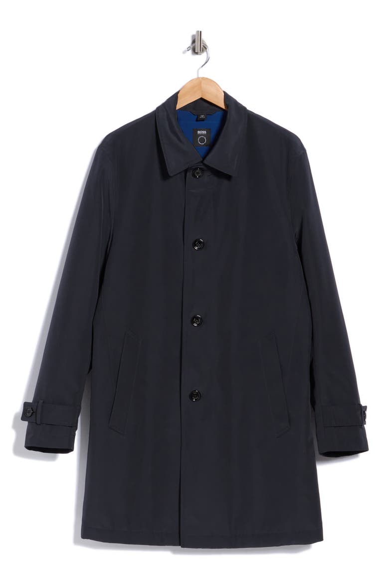 Dain Car Coat, Main, color, DARK BLUE