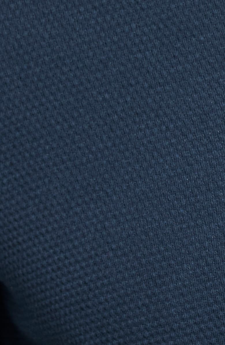 Billy Reid Textured Cotton Button-Up Shirt, Alternate, color, Carbon Blue