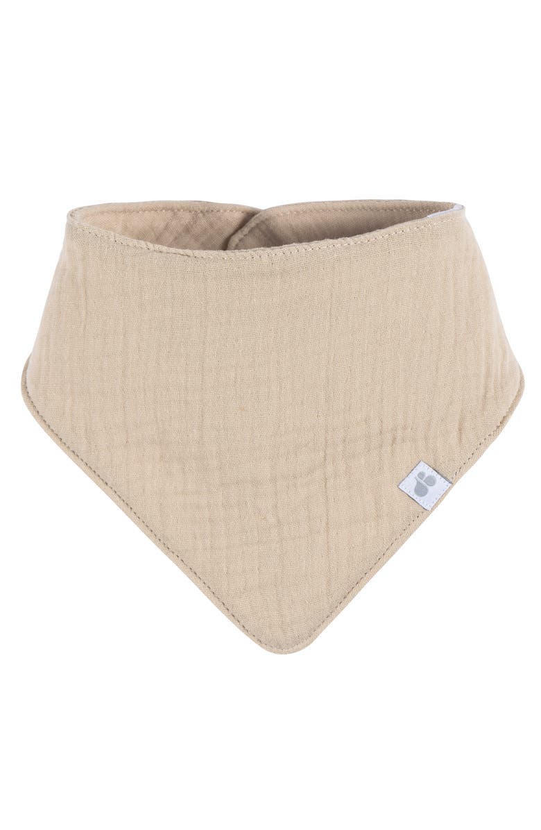 Just Born Muslin Bandana Bibs 4-Pack Blues, Alternate, color, Blues