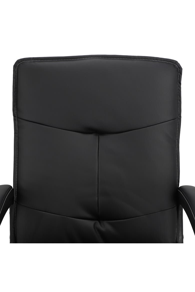 High Back Adjustable Office Chair, Alternate, color, Black