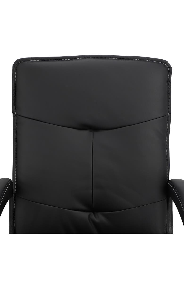 Elama High Back Adjustable Office Chair, Alternate, color, Black