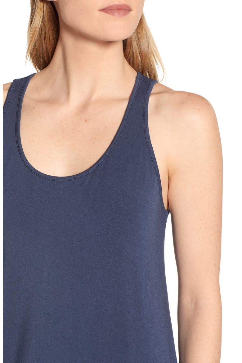 Ease Maxi Dress, Alternate, color, INDIGO SEA