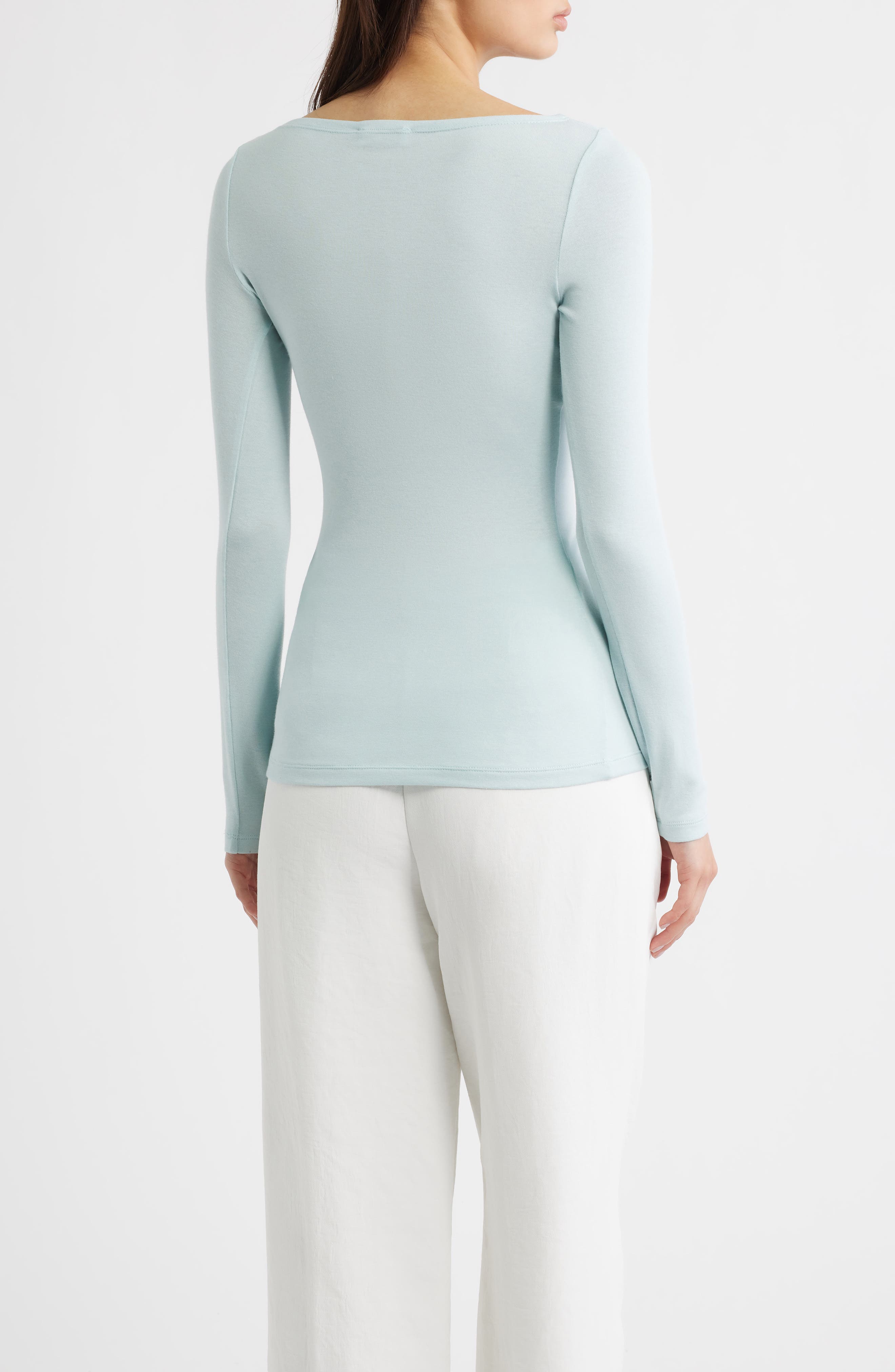 LANE BOAT NECK TOP - image 4