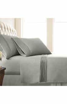 SOUTHSHORE FINE LINENS Premium Collection Pleated Extra Deep Pocket Sheet Set
