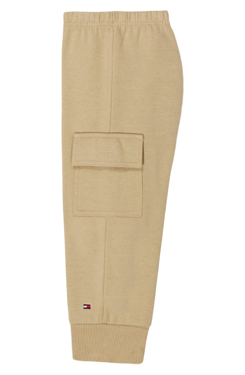 Tommy Hilfiger Embroidered Long Sleeve T-Shirt & Knit Joggers Set, Alternate, color, White