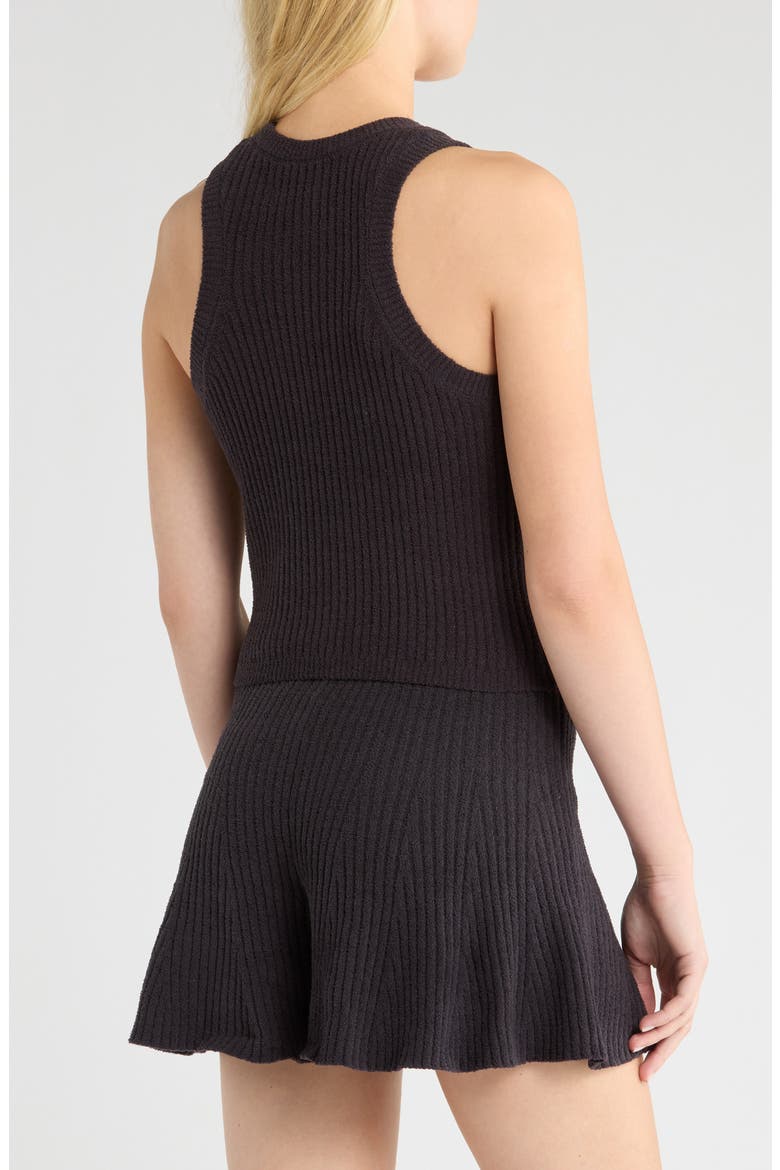 Elaenia Cozy Knit Lite Tank Sweater, Alternate, color, INK