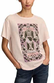 Lucky Brand Celestial Hamsa Cotton Graphic T-Shirt