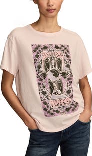 Lucky Brand Celestial Hamsa Cotton Graphic T-Shirt