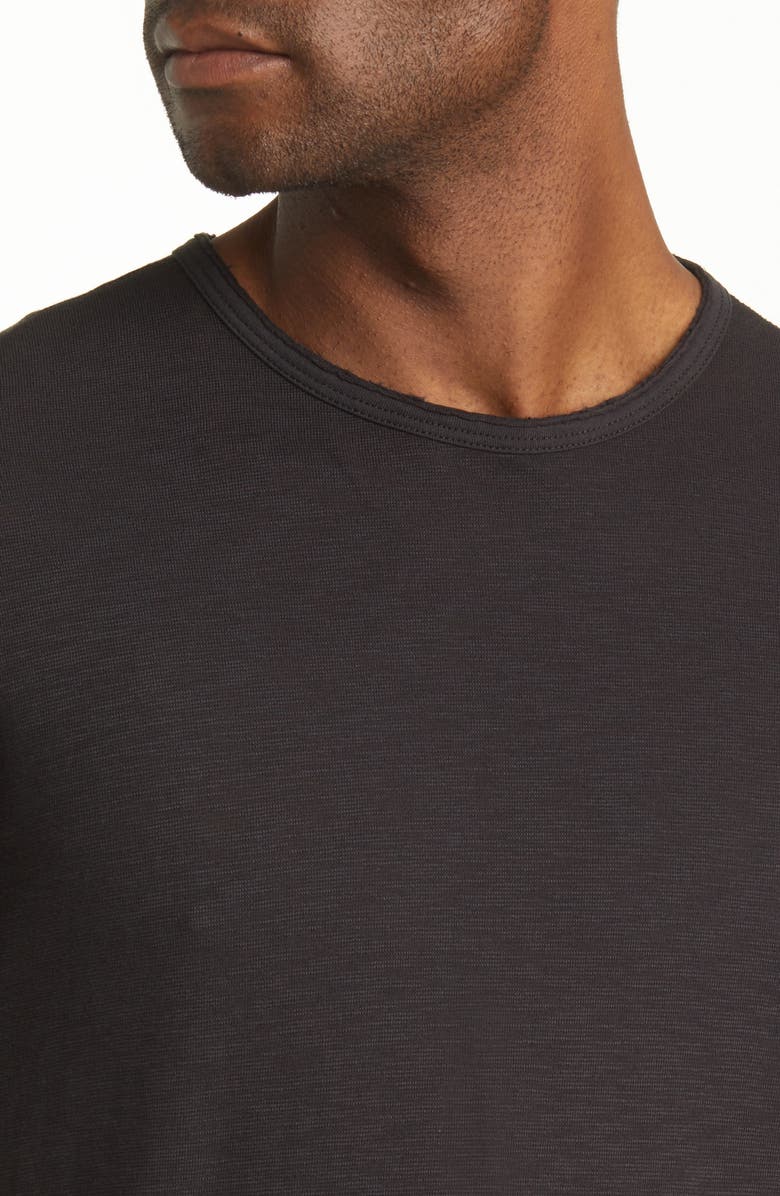 John Varvatos Ashe Pima Cotton Slub T-Shirt, Alternate, color, 