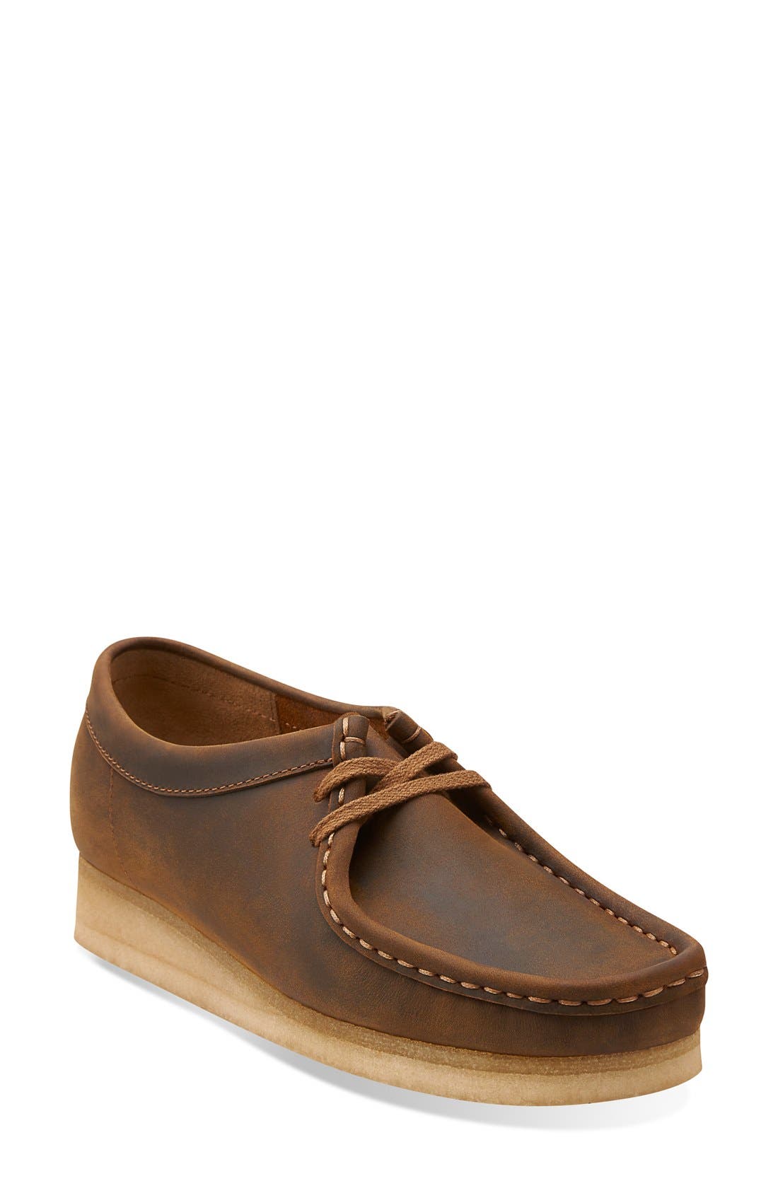 Clarks<sup>®</sup> Originals Wallabee Chukka, Main, color, Beeswax Leatherdnu