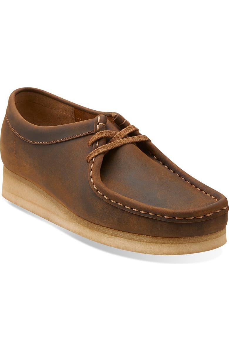 Clarks<sup>®</sup> Originals Wallabee Chukka, Main, color, Beeswax Leatherdnu