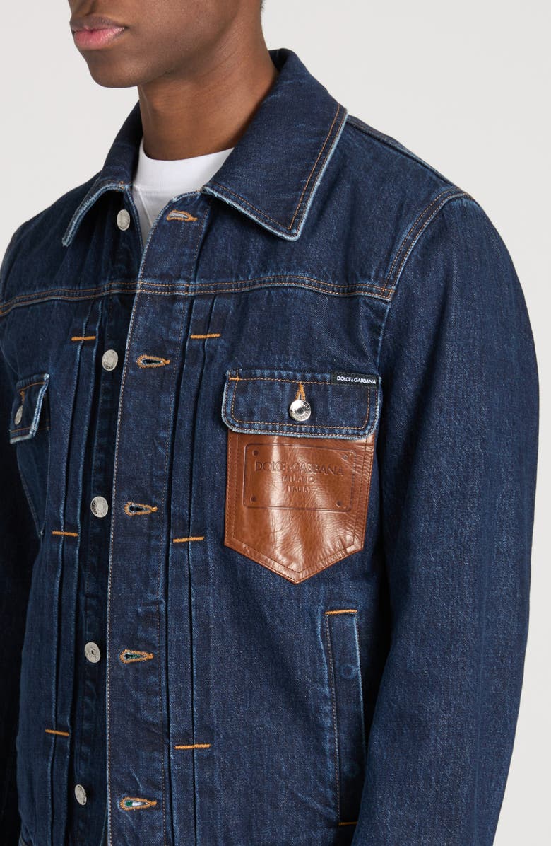 Dolce&Gabbana Denim Jacket, Alternate, color, 