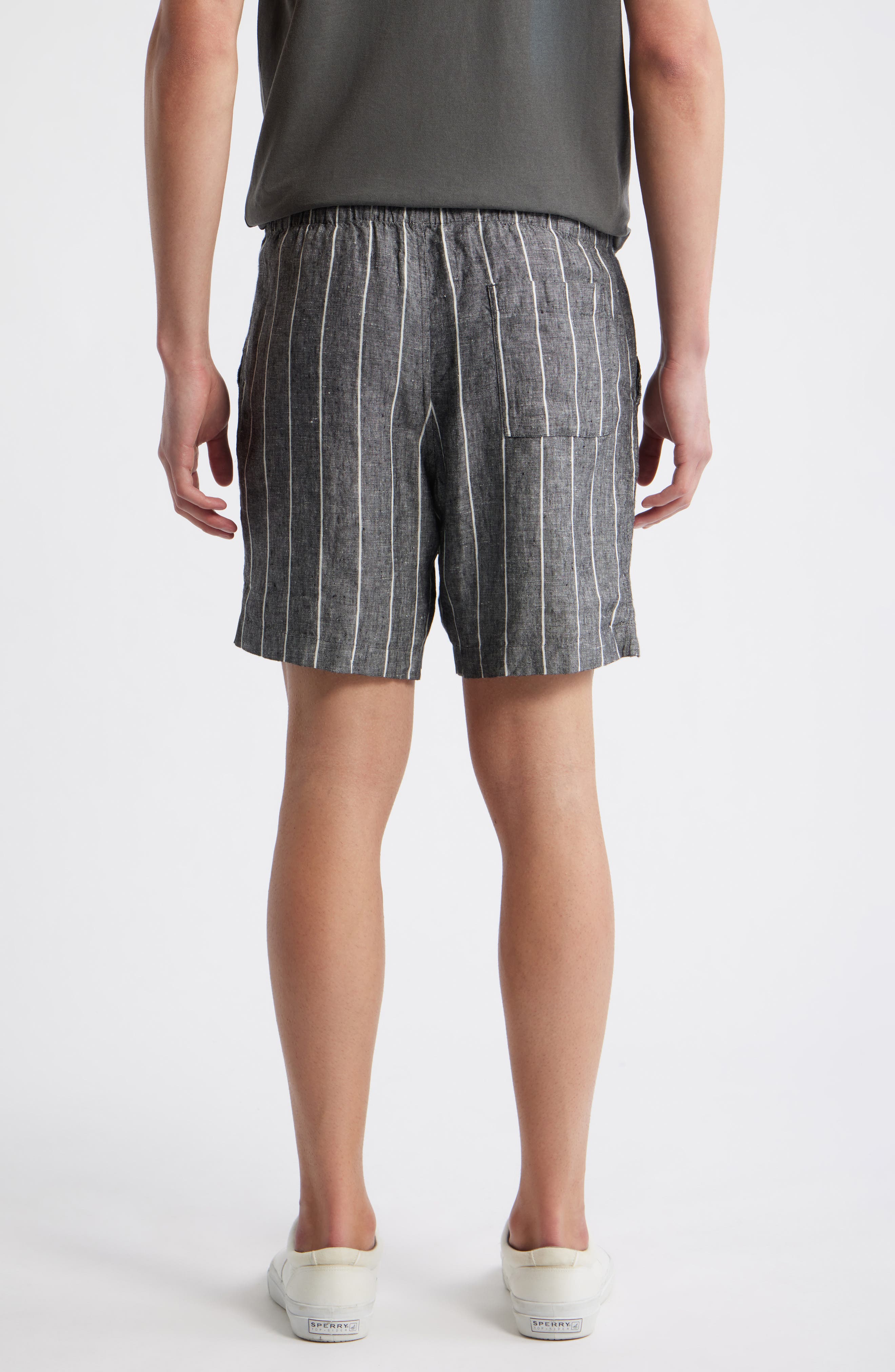 Bo Linen Drawstring Shorts - image 4