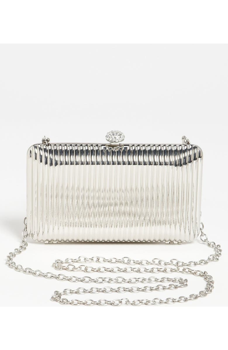 Glint Linear Ridge Clutch, Alternate, color,