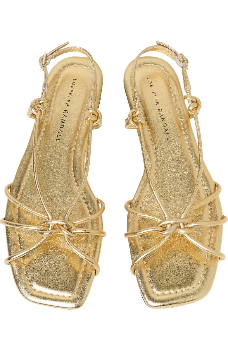 Loeffler Randall Karly Sandal, Alternate, color, Light Gold