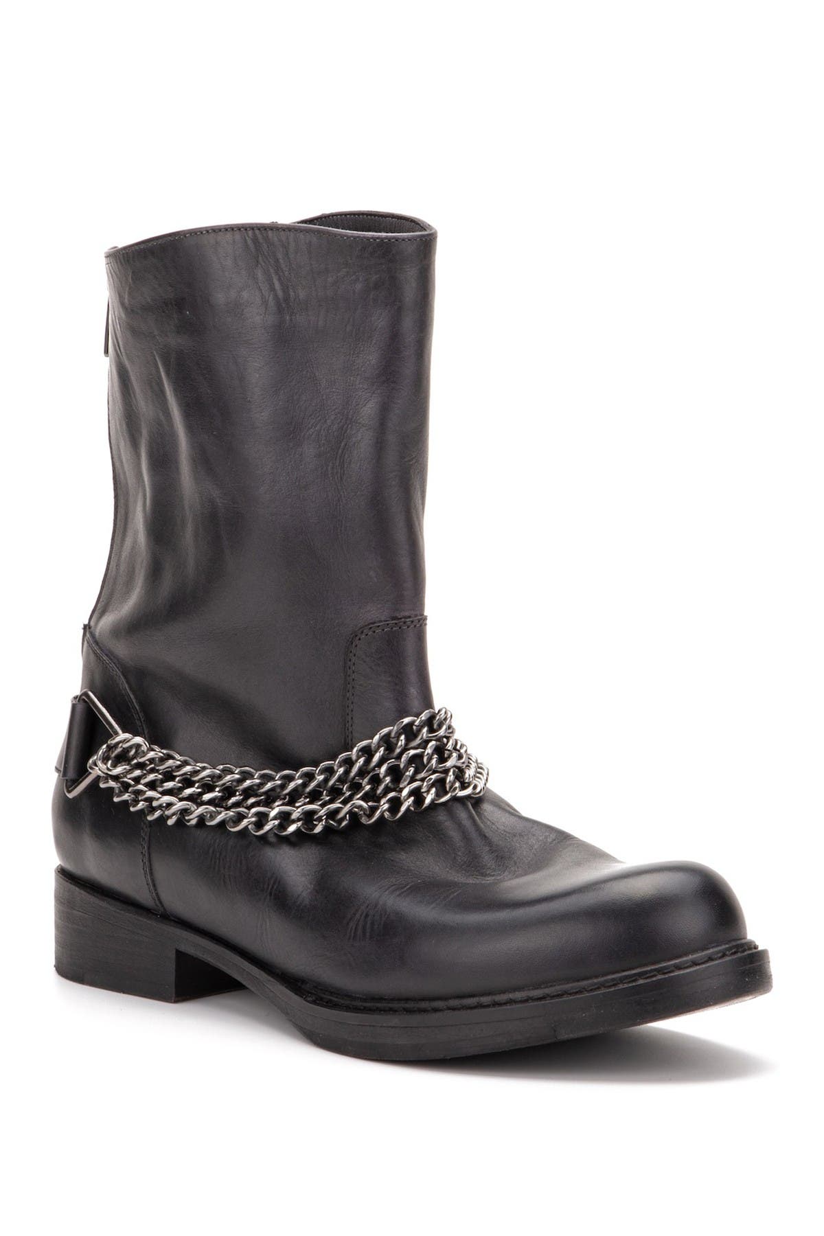 VINTAGE FOUNDRY Zoey Leather Chain Boot, Alternate, color, 