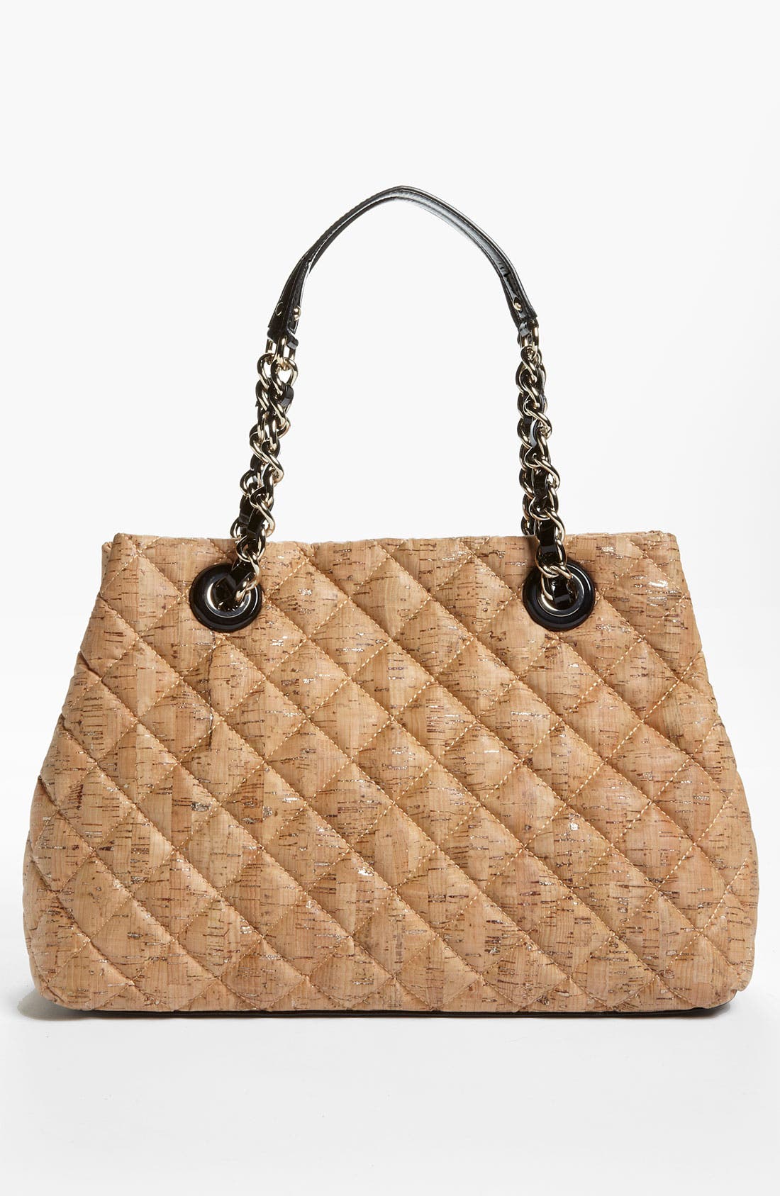 'gold coast - maryanne' cork shopper, Alternate, color, NATURAL/ GOLD