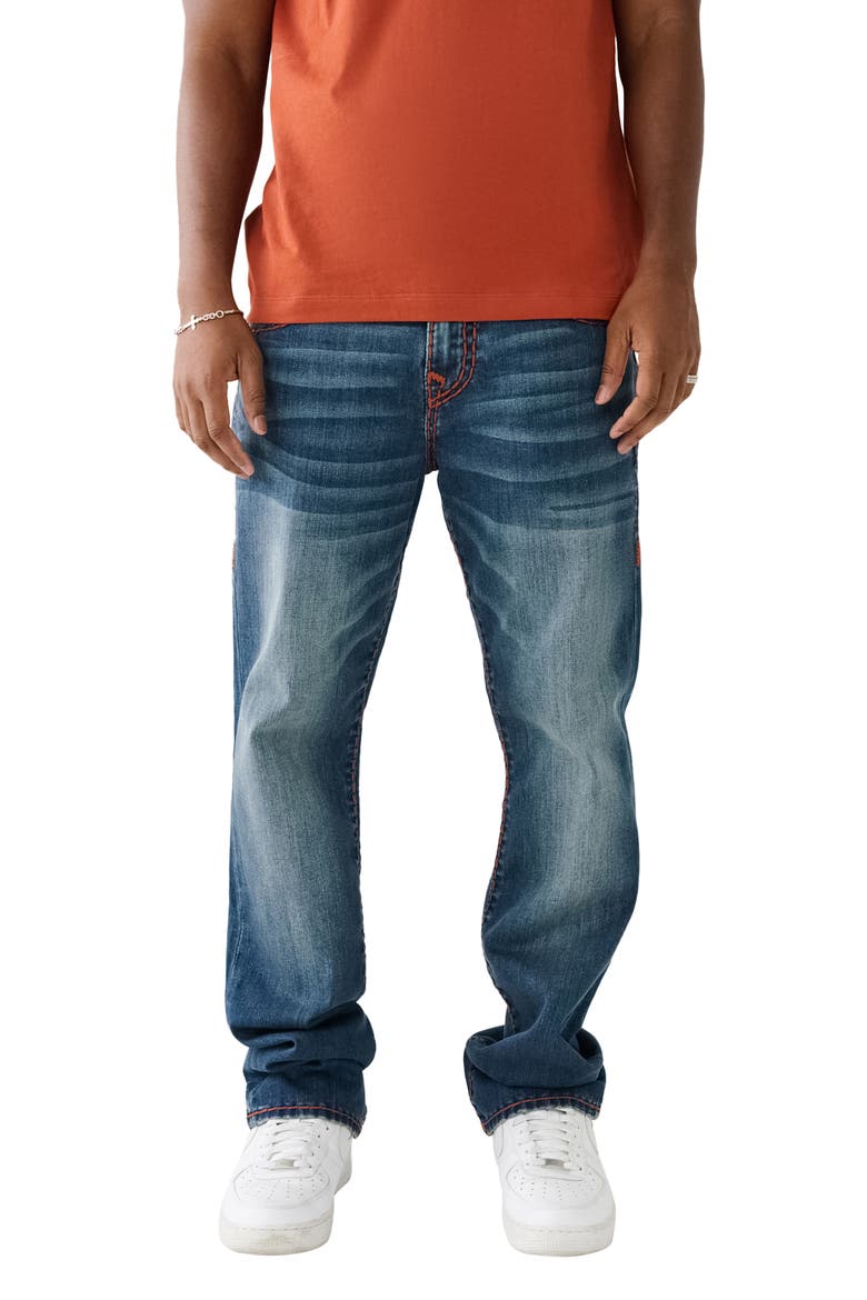 Ricky Super T Straight Leg Jeans, Main, color, CORVUS DARK WASH