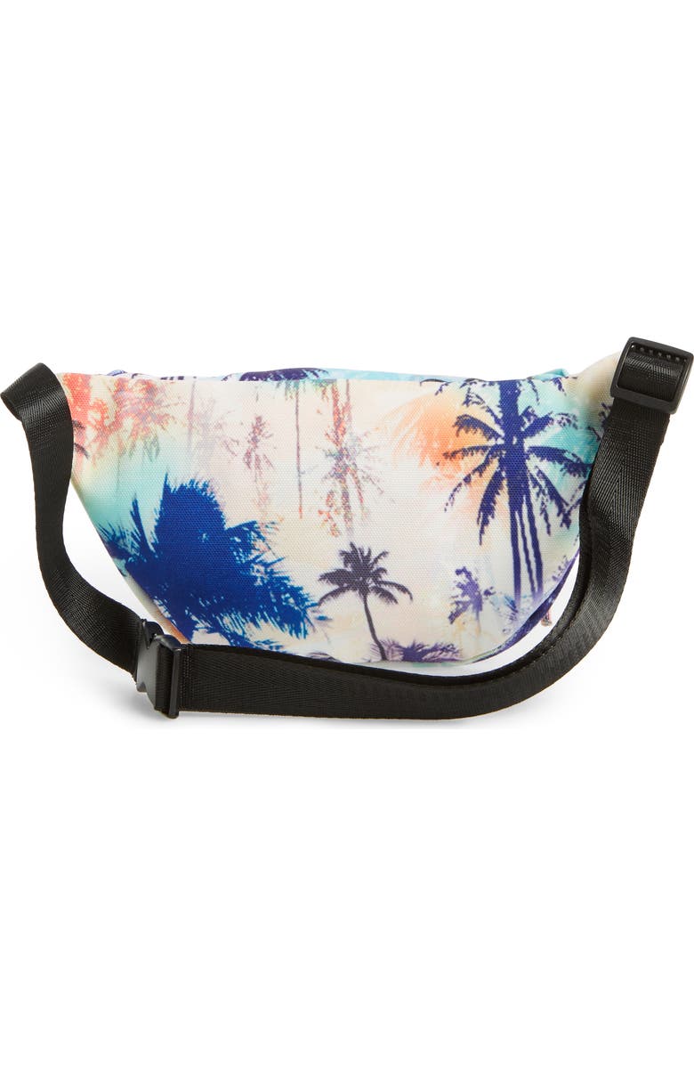 Yoki Bags Palm Print Canvas Belt Bag, Alternate, color,