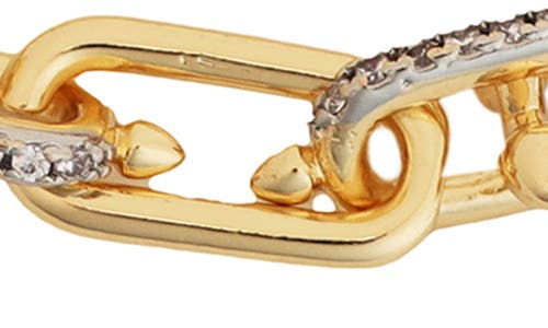 Panacea Pavé Link Bracelet In Gold