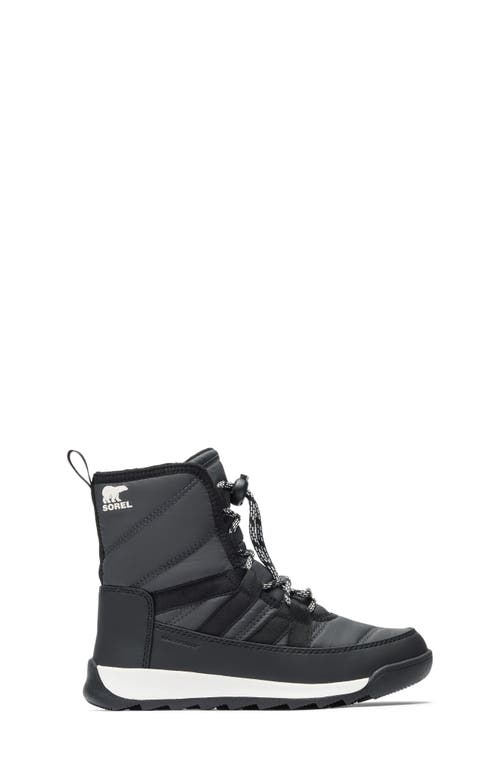 Sorel Kids' Whitney Ii Plus Waterproof Snow Boot In Black