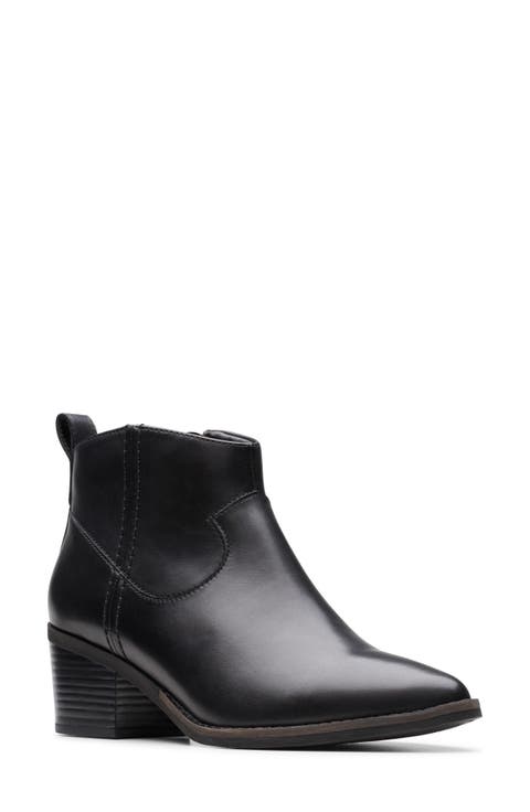 Morzine Sky Pointed Toe Bootie (Women)
