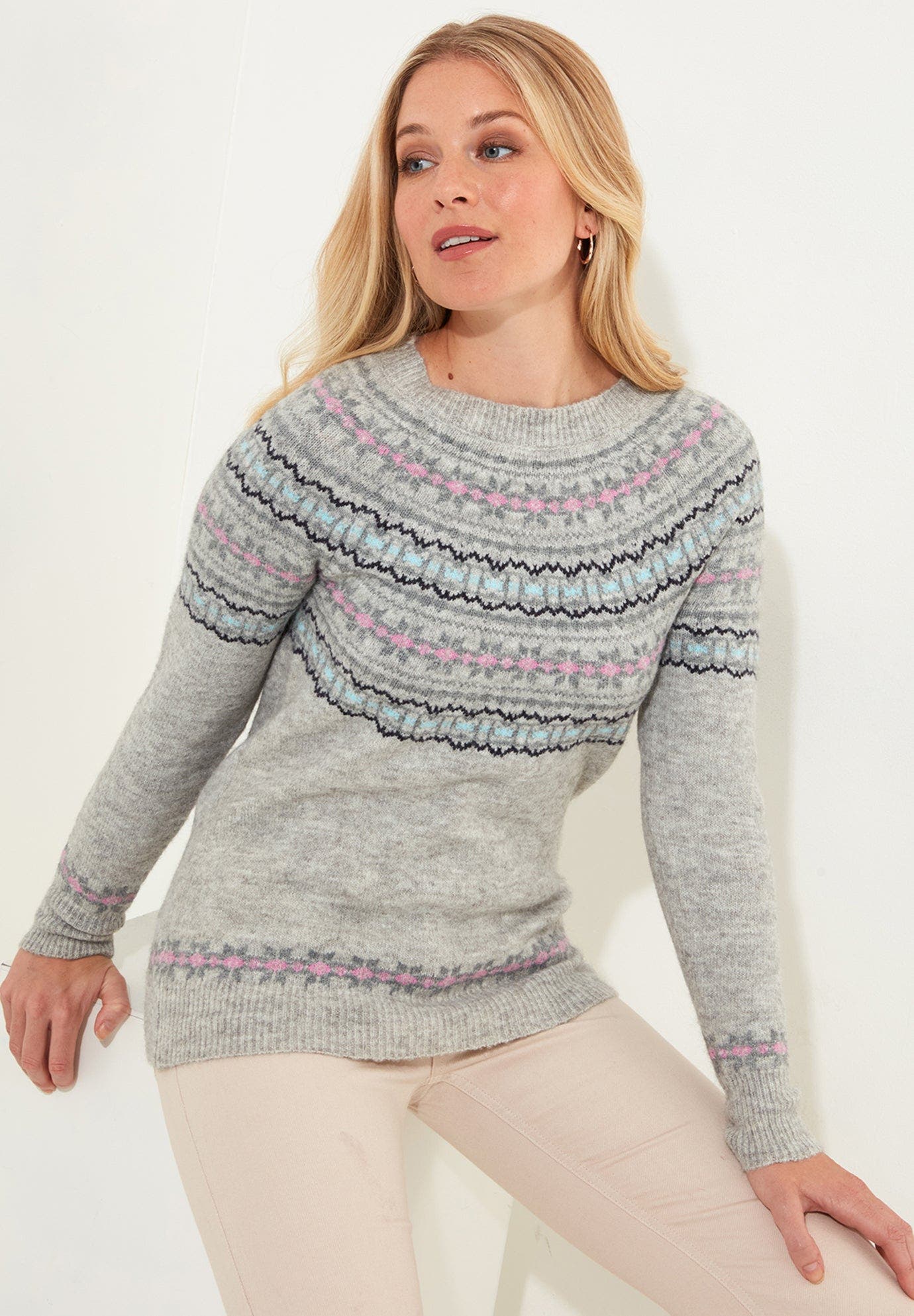selected HEATHER FAIRISLE