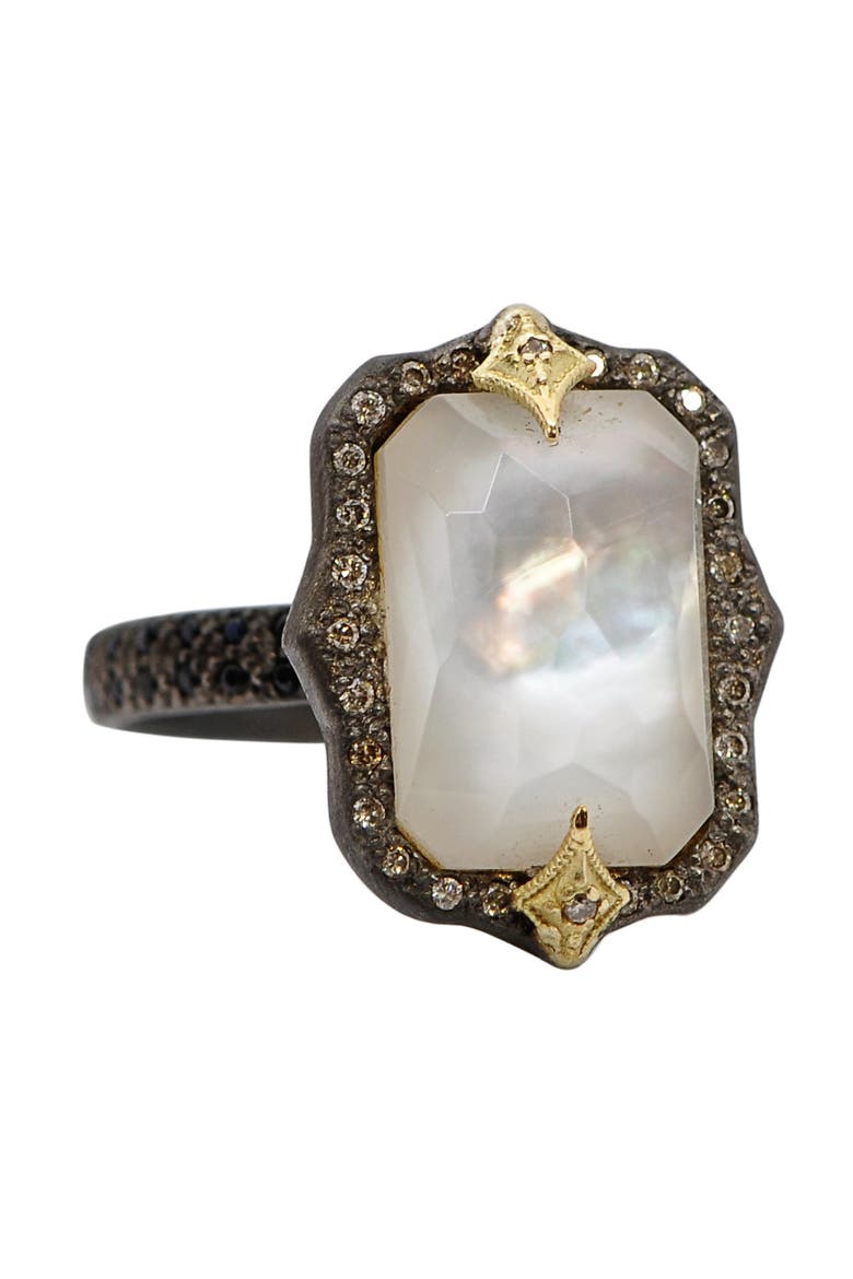 Old World Mother-of-Pearl Doublet Ring, Alternate, color, MOTHER OF PEARL