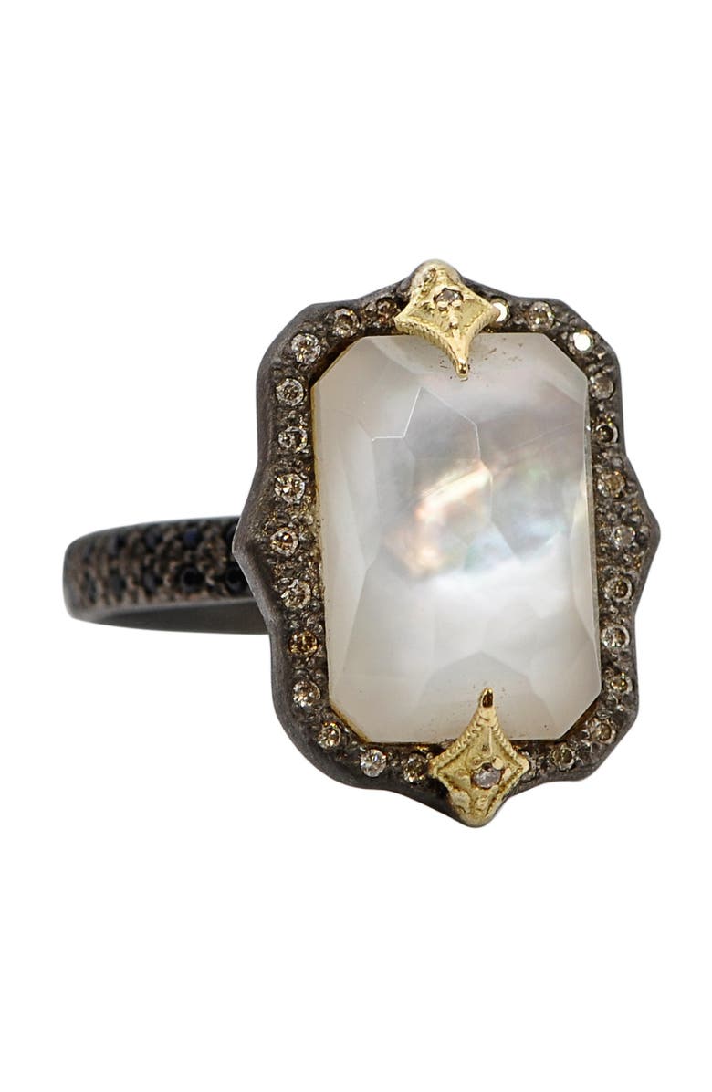 Armenta Old World Mother-of-Pearl Doublet Ring, Alternate, color, Mother Of Pearl