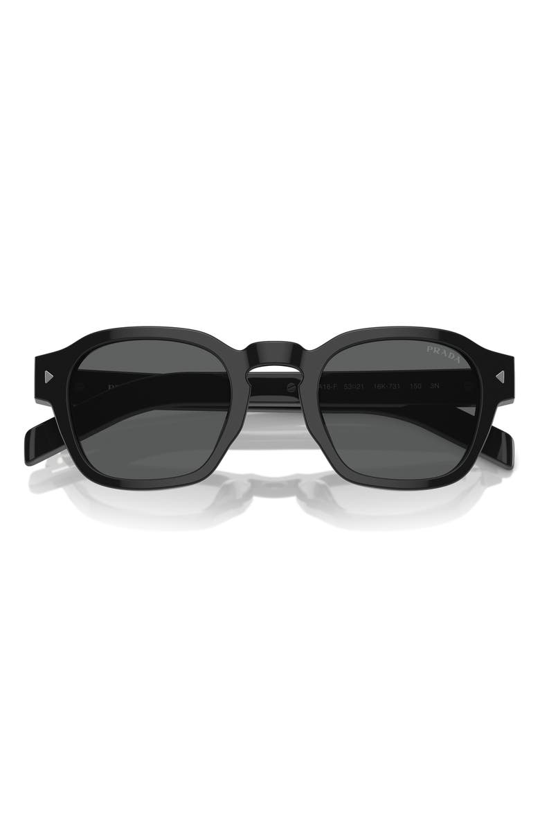 Prada 53mm Phantos Sunglasses, Alternate, color, 