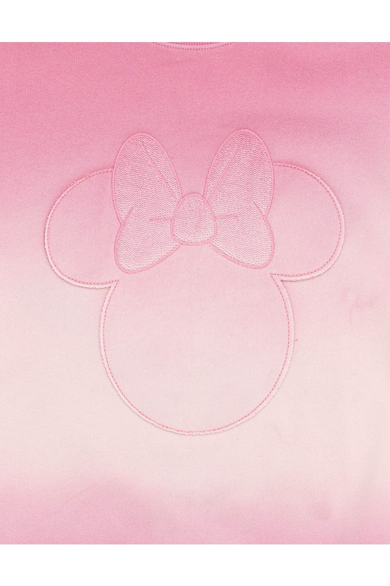 Minnie Mouse Loungewear Sweatshirt, Alternate, color, Blush Minnie Mouse