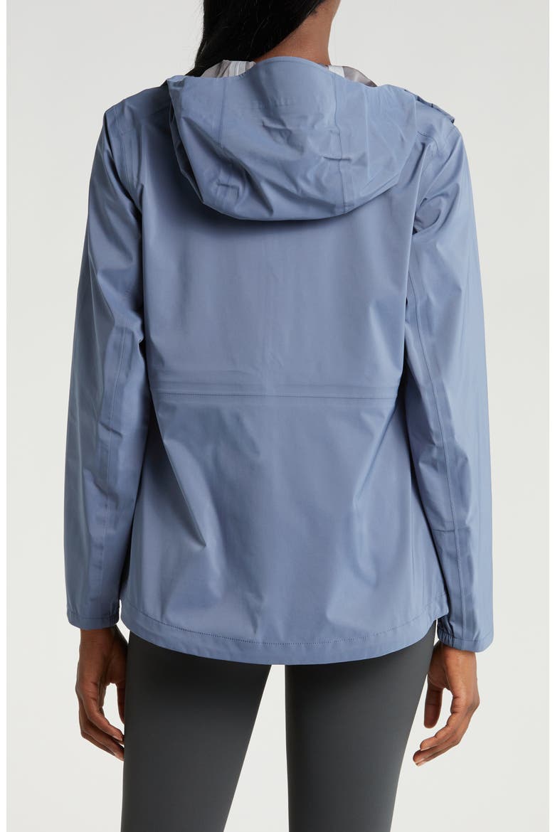 Cloudshield Waterproof Hooded Rain Jacket, Alternate, color, HERON BLUE