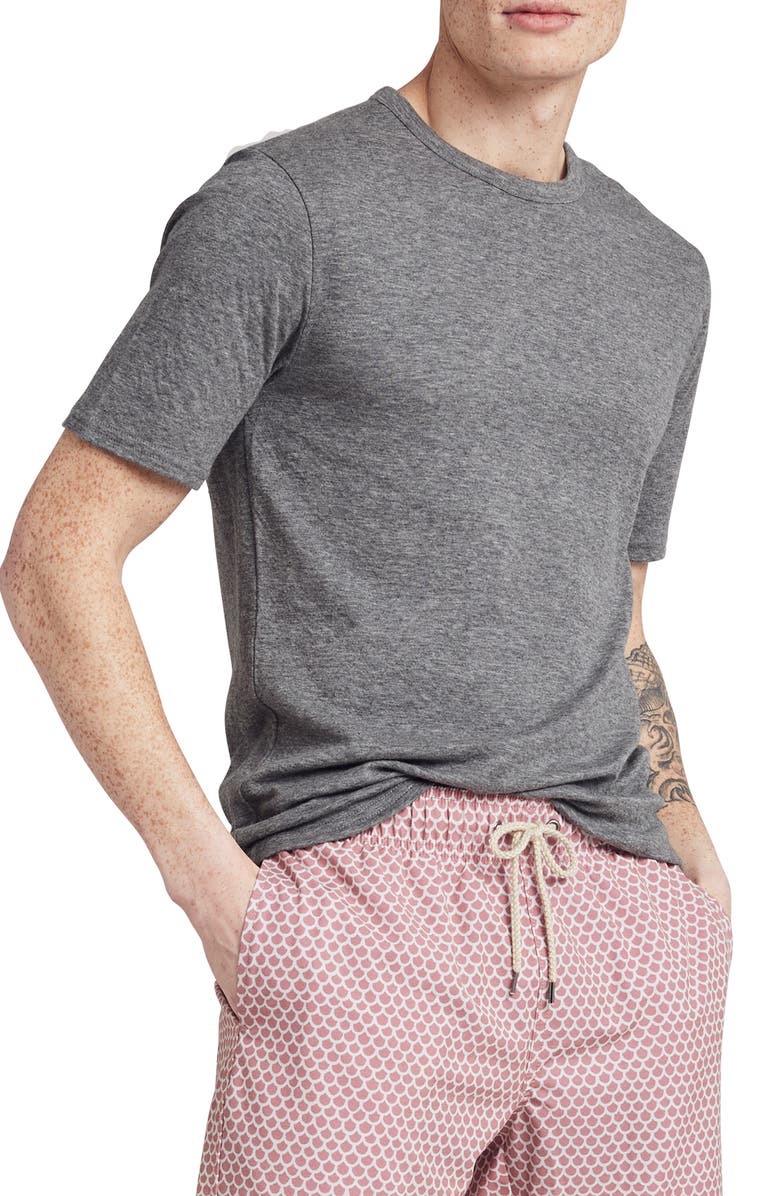 Faherty Cloud Marled T-Shirt, Main, color, 