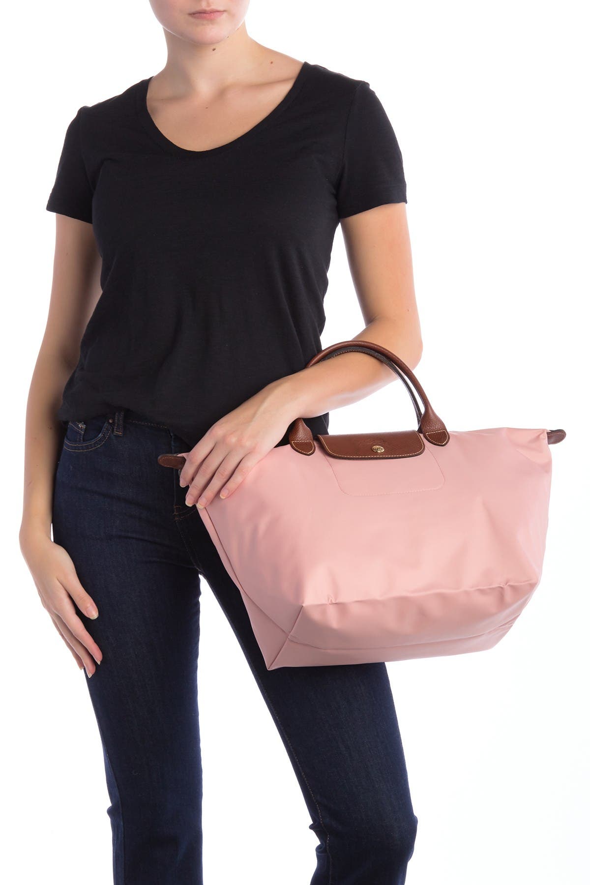 Longchamp Le Pliage Nylon Medium Tote Bag, Alternate, color, 