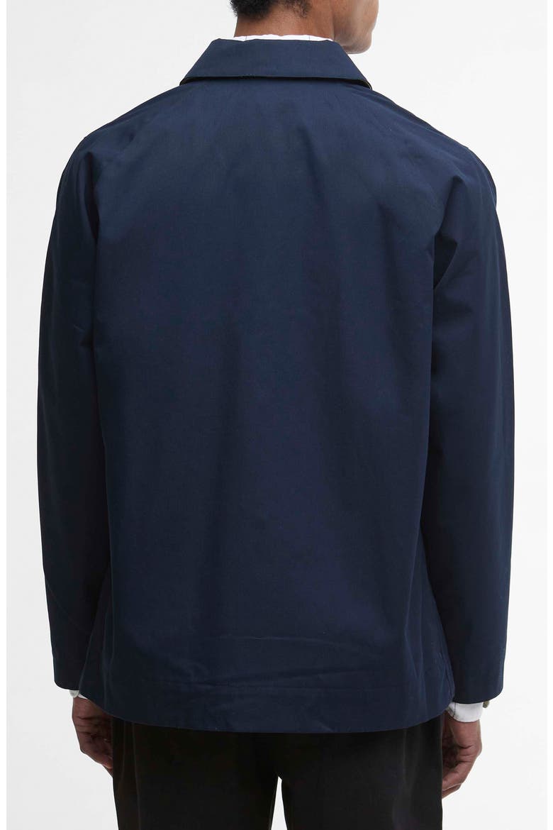 Rokig Waterproof Short Jacket, Alternate, color, NAVY/HIGHLAND LOCH