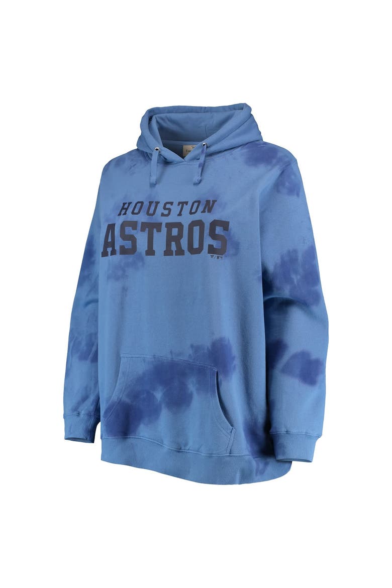 Women's Navy Houston Astros Plus Size Cloud Pullover Hoodie, Alternate, color, Navy