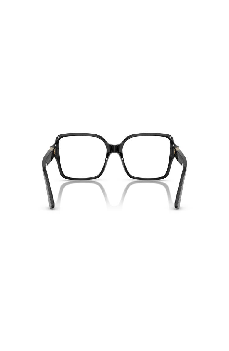 Jimmy Choo 54mm Square optical glasses, Alternate, color, Black