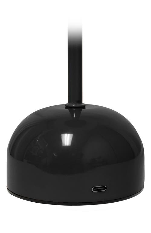 Lalia Home Touch Activated Wireless Lamp In Black