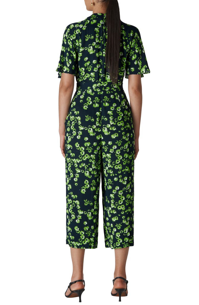 Whistles Digital Daisy Jumpsuit, Alternate, color, 