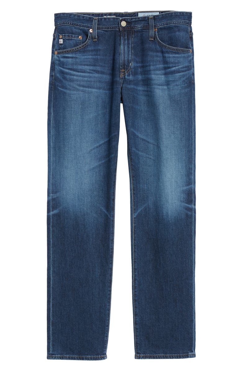AG Graduate Slim Straight Leg Jeans, Alternate, color, 